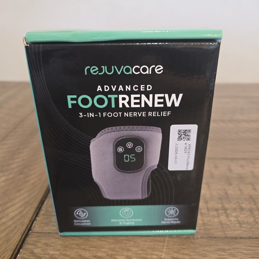 RejuvaCare Advanced FootRenew 3-in-1 Foot Nerve Relief Circulation Device